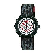 Flik Flak Urban Tattoo Boys' Watch, Black and Grey