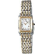 Seiko Two-Tone Women's Rectangular Watch