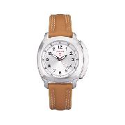 Timberland QT4116302 Tan Strap Men's Watch