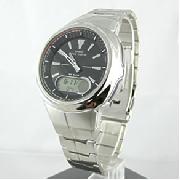 Casio Stainless Steel Wave Ceptor Watch