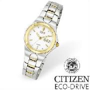 Citizen Ladies Two-Tone Stainless Steel Corso Watch