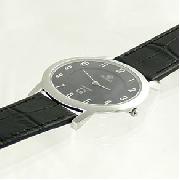 Royal London Gents Black Slimline Watch