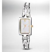 Rectangular Double Band Watch