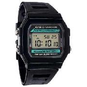 Casio Chrono/Alarm LCD Gents Watch