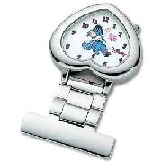 Disney Eeyore Nurses Heart Fob Watch