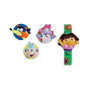 Dora the Explorer LCD Interchangeable Head Watch Set