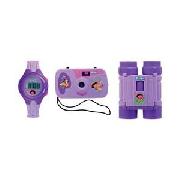 Dora the Explorer LCD Watch, Camera and Binoculars Set