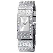 Identity Ladies Stone Set Bangle Watch