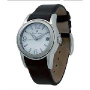 Maurice Lacroix Ladies Black Strap Watch