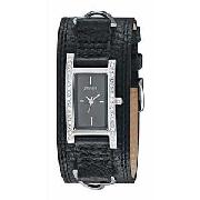 Morgan Ladies Quartz Heart Detail Strap Watch