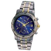 Sekonda Gents Titanium Chronograph Watch