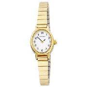 Sekonda Ladies Gold Plated Expander Watch