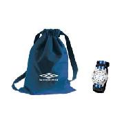 Umbro Junior Quartz Analogue Watch and Gymbag Set