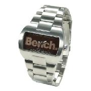 Bench BC0050BR Stainless Steel Bracelet Watch with Brown Dial