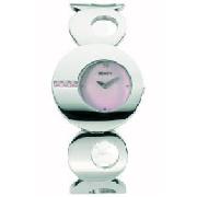 Sekonda Seksy 4773 Pink Dial Steel Link Watch