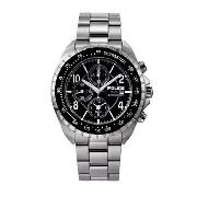 Police - Men's Black Chronograph Dial with Bracelet Watch
