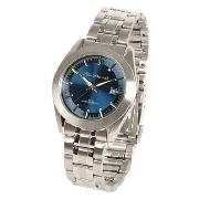 Ben Sherman - Men's Blue Dial Stainless Steel Two Tone Bracelet Watch