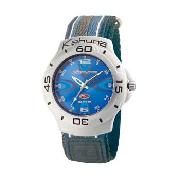 Kahuna - Men's Blue Patterned Dial with Blue Strap Watch