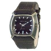 Kahuna - Men's Square Dial with Brown Strap Watch