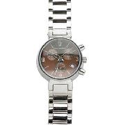 Rocha.John Rocha - Women's Brown Dial with Silver Coloured Bracelet Watch