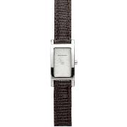 Rocha.John Rocha - Women's Cream Dial with Brown Snake Effect Strap Watch