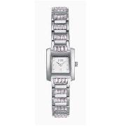 Storm - Women's Square Dial with Pink Gem Bracelet Strap Watch