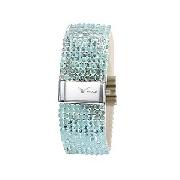 Accurist Accu-2 Ladies' Aqua Crystal Watch