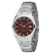 Accurist Men's Brown Dial Bracelet Watch