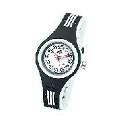 Adidas Child's Black and White Watch