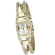 Anne Klein Ladies' Stone-Set Bangle Watch