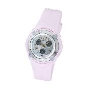 Baby-G Ladies' Digital Dial Pink Strap Watch