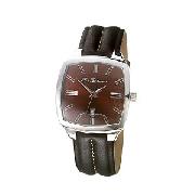 Ben Sherman Men's Brown Leather Strap Watch