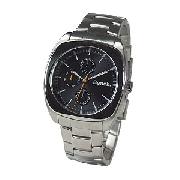 Bench Men's Black Round Multi-Dial Bracelet Watch