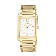 Citizen Eco-Drive Men's Gold-Plated Bracelet Watch