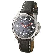 Citizen Men's Leather Strap Watch