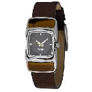 Diesel Ladies' Brown Tiger Eye Watch