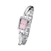 DKNY Ladies' Pink Dial Bangle Watch