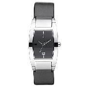 DKNY Men's Leather Strap Watch