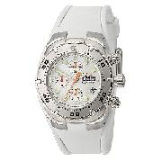 Ellesse Ladies' White Professional Diver Chronograph Watch