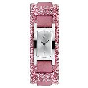 Guess Ladies' Fuschia Cuff Watch