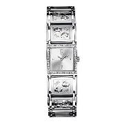 Guess Ladies Square Dial Bracelet Watch