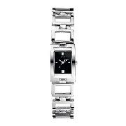 Guess Peepshow Ladies Rectangular Dial Bracelet Watch