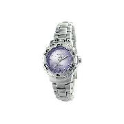 Kahuna Ladies' Lilac Dial Bracelet Watch