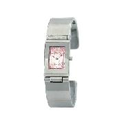 Kahuna Ladies' Pink Dial Bangle Watch