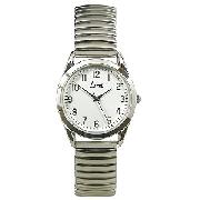 Limit Ladies' Round White Dial Expander Watch