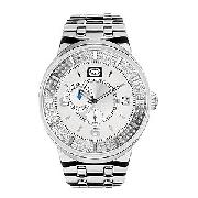 Marc Ecko Arena Men's Silver Dial Bracelet Watch