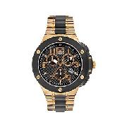 Marc Ecko E901 Men's Black Dial Chronograph Bracelet Watch
