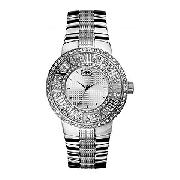 Marc Ecko the Deca Men's Silver Dial Bracelet Watch