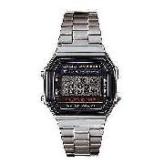 Men's Casio Watch with Stopwatch and Daily Alarm