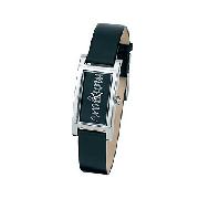 Morgan Ladies' Morgan Dial Black Strap Watch